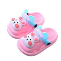 2021 summer baby girls sandals soft comfortable shoes cute animal carton hole shoes bottom non slip baby kids toddler sandals