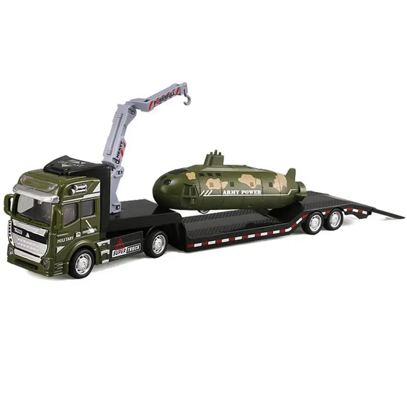 

Army Truck Submarine Models Toy Set Alloy Metal Army Models Car Toys Truck Puzzle Building Kit Military Car Model Toy Gift