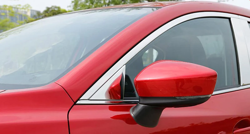 14 шт. нержавеющая катушка для автомобиля внешняя оконная стойка декоративная