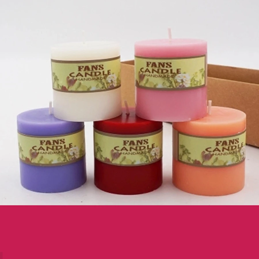 5 шт. свечи ароматическая декоративная свеча для рождественской ароматерапии Vela