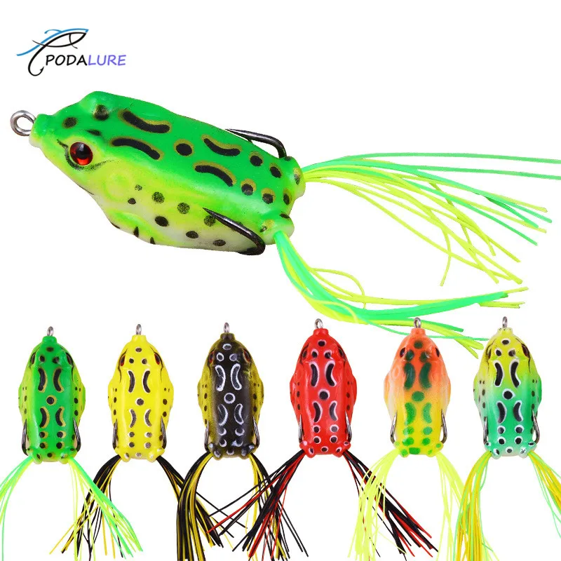 Полые Тела лягушки приманки Weedless Topwater для щуки змееголов рыба аксессуары 6 5 г/9 9