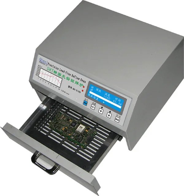 Паяльная печь 600 Вт IC нагреватель Инфракрасная волна духовка Рабочий стол