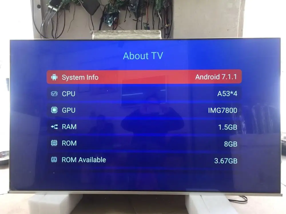 70 "дюймовый ЖК-монитор и android smart tv wifi bluetooth led с Dolby DVB-T2 S2 | Электроника
