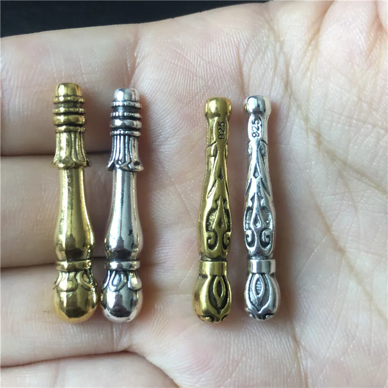 10pcs Muslim islam misbaha tasbih metal accessories for jewelry making DIY rosary prayer beads bracelet connectors