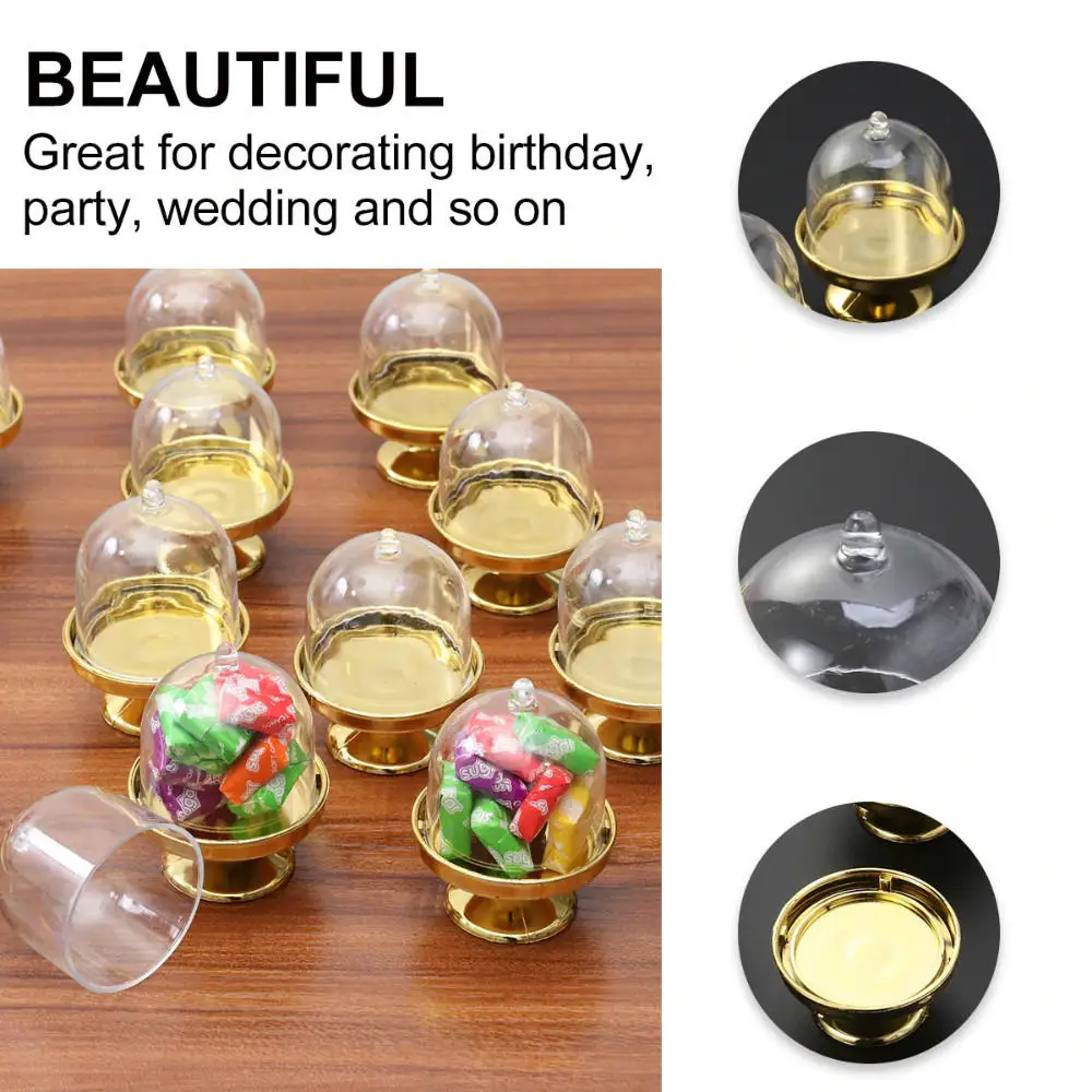 

12pcs Plastic Candy Box Wedding Gift Boxes For Guests Tray Modeling Shape Candy Boxes Party Favors Candy Holders Gift Boxes