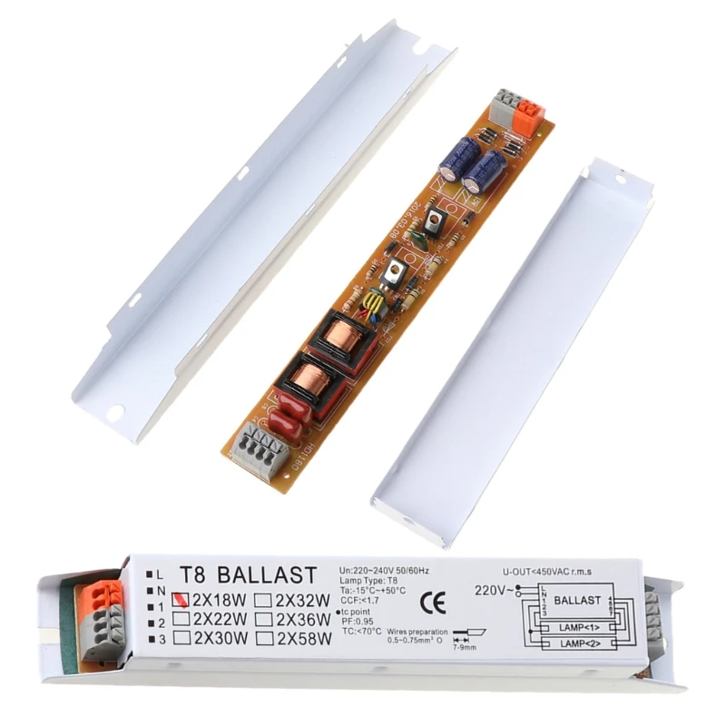 

T8 220-240V AC 2x30W Wide Voltage Electronic Ballast Fluorescent Lamp Ballasts