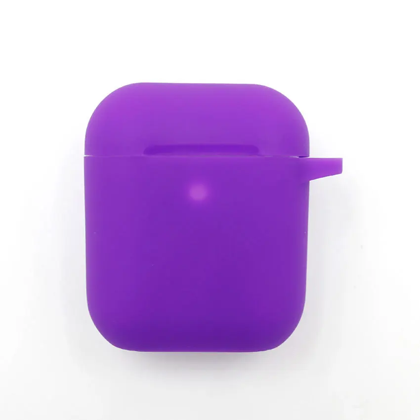 

Case For Airpods 1/2 Wireless Bluetooth Earphone Silica Gel Protective Shell Apple Drop-resistant Storage Box Cover