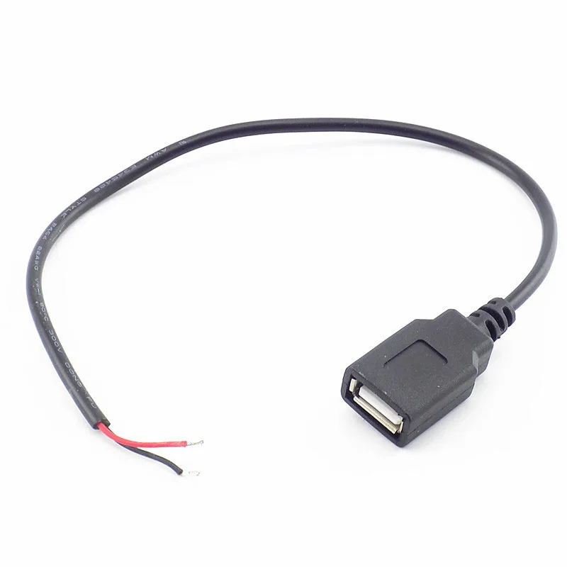 0 3 м/1 м/2 м 2 Pin Micro USB A гнездовой разъем провода зарядки зарядный шнур переходник с