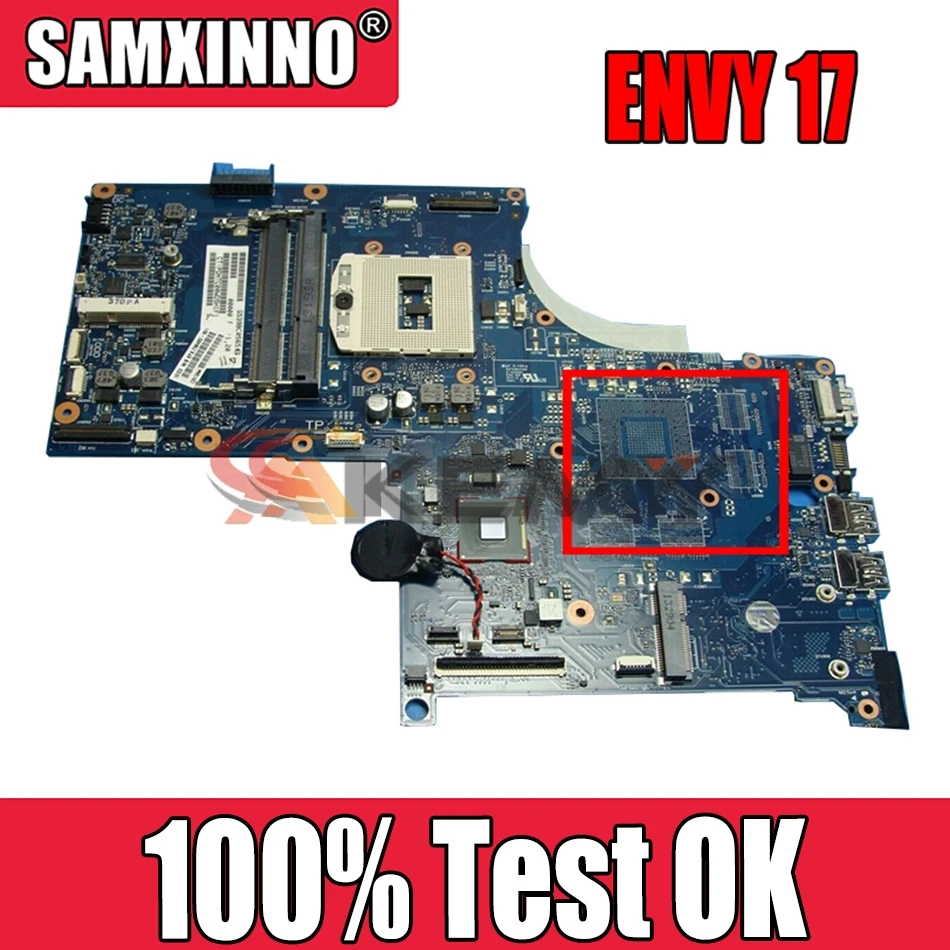 

Материнская плата AKemyLaptop 736482-501 736482-001 для HP для ENVY 17 6050A2563801-MB-A02 DDR3, Полная работа