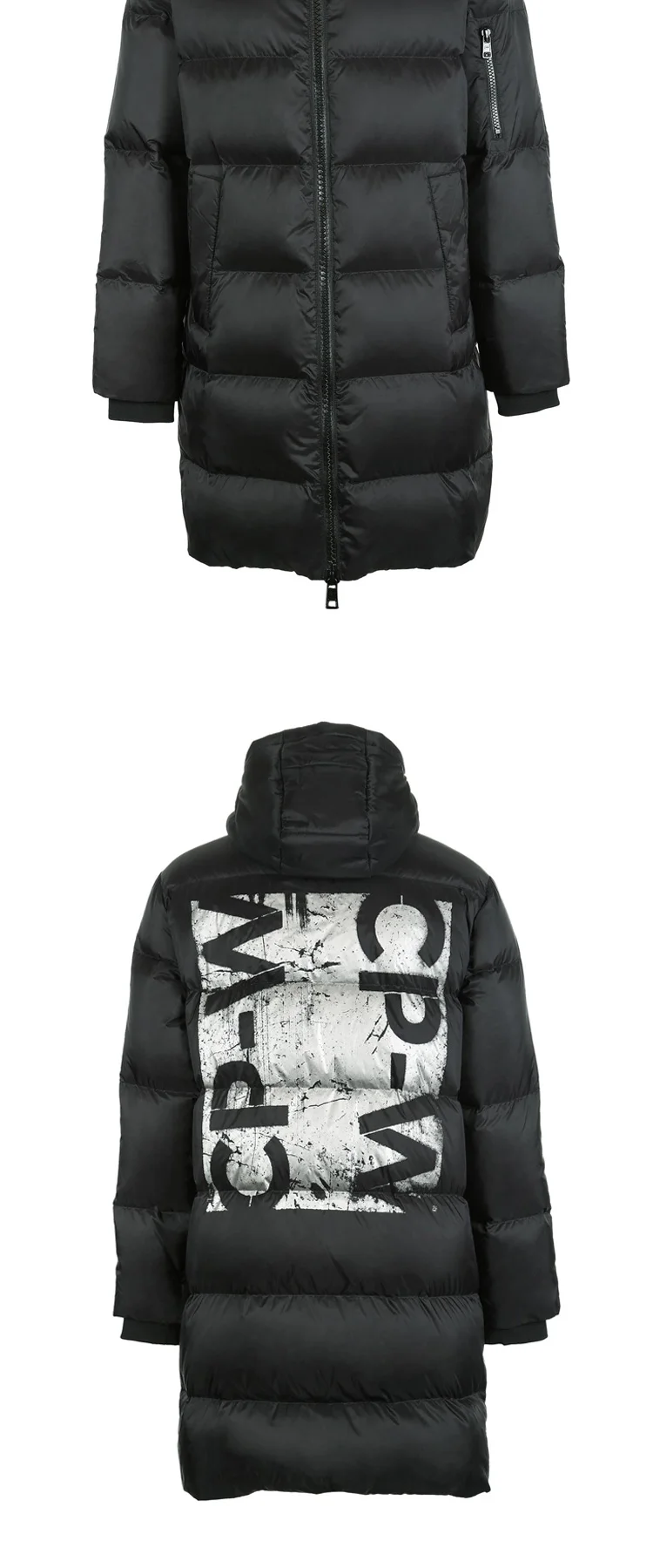 JackJones мужской зимний длинный пуховик с капюшоном, парка, пальто, мужская одежда 218312537