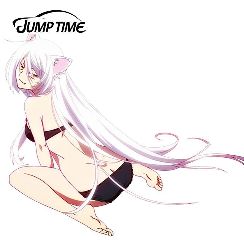 JumpTime 13 см x 10 8 сексуальная девушка черный ханекава Рендер наклейка автомобиля