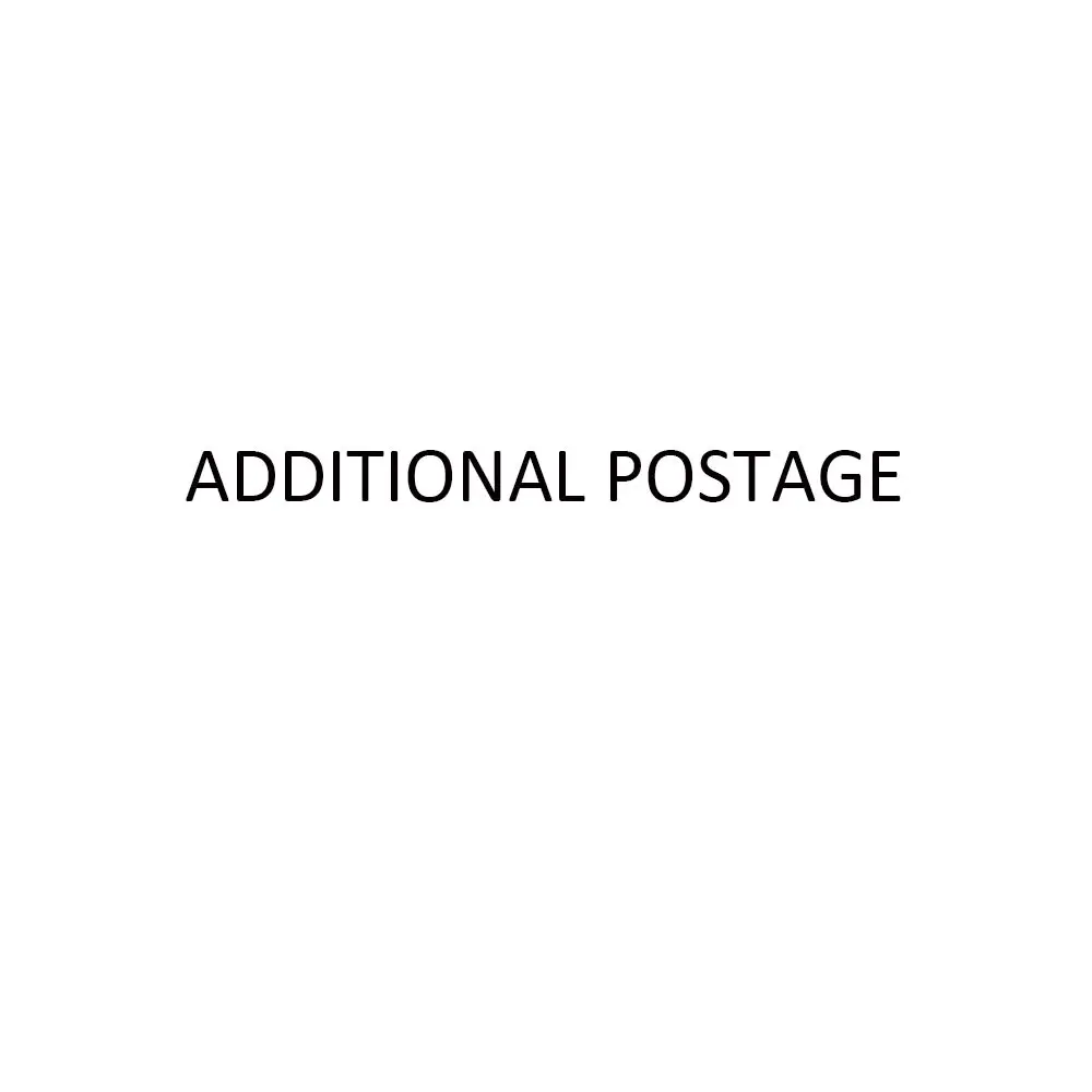 

Additional postage fee