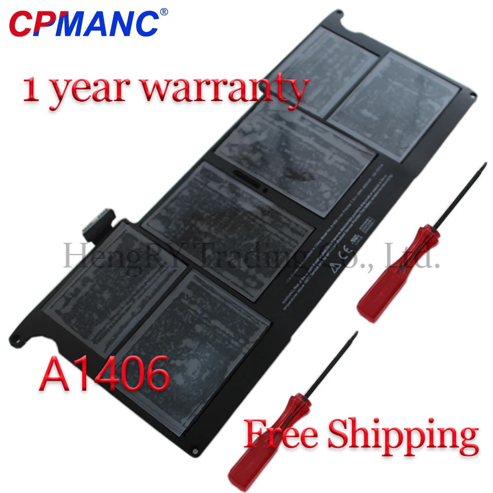 Новый аккумулятор CPMANC для ноутбука Apple MacBook Air 11 дюймов A1465 2012 A1370 2011 замена