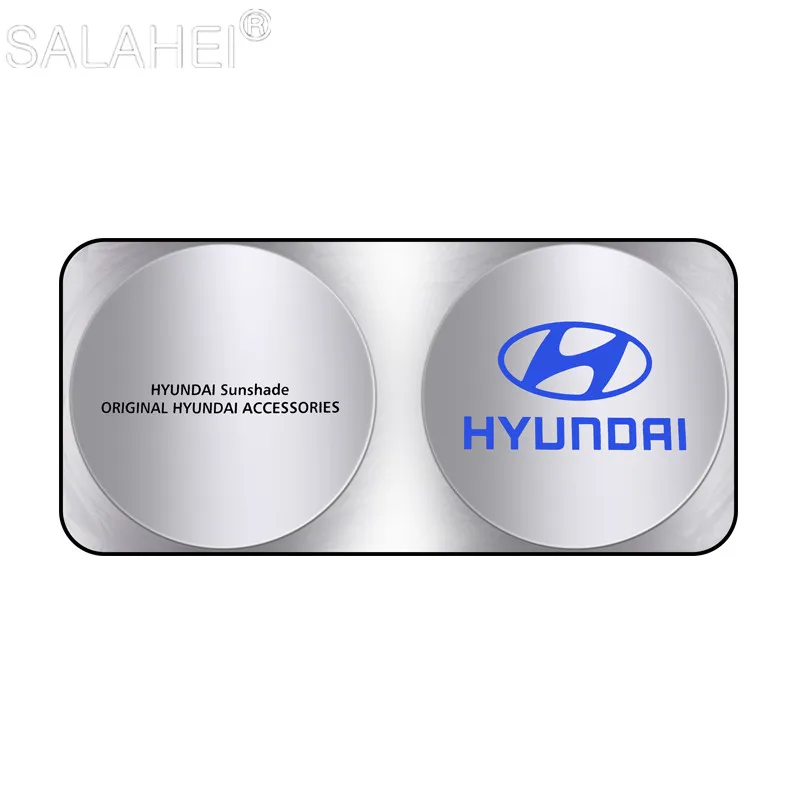 1X Car Front Window Visor Sunshade For Hyundai Elantra Accent Tucson i40 i30 i10 i20 Veloster IX35 IX20 Solaris Genesis Santafe |