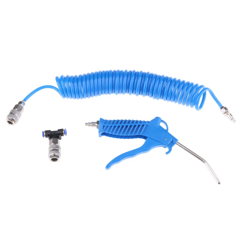 

Air Duster Blow Gun Cleaning Tools with 5M Long Hose,1/4'' NPT