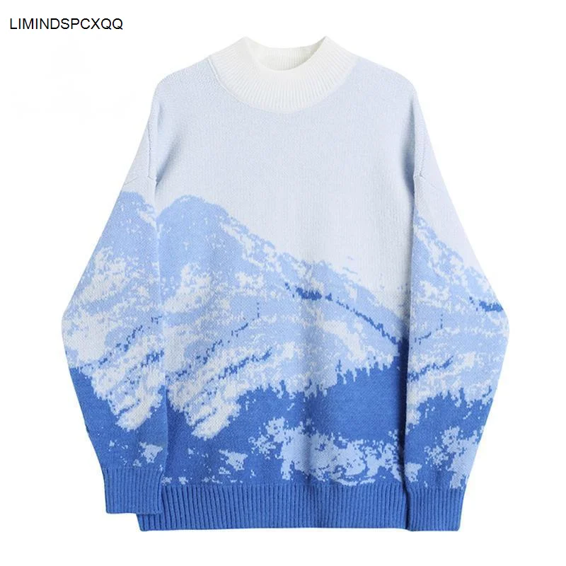 Женский свитер с круглым вырезом свободного кроя | Женская одежда