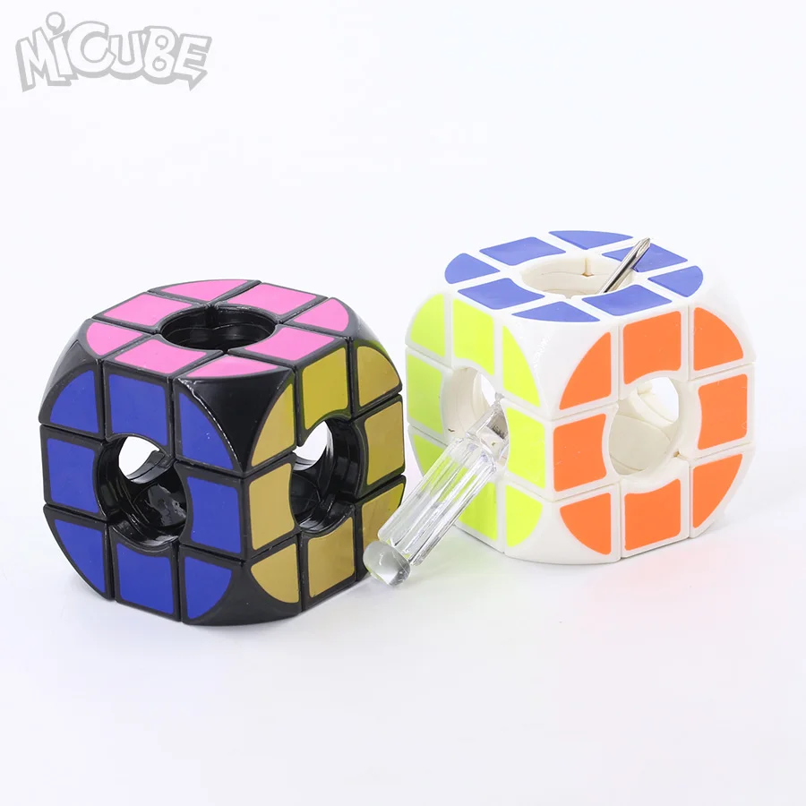 Micube круглая пустая Подушка куб 3x3x3 скоростной Волшебная развивающая игрушка