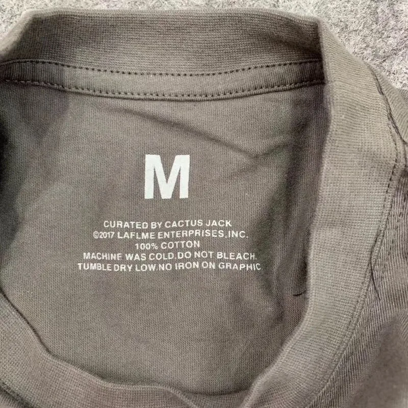 

Travis Scott merchandise Halloween sweet Long Sleeve T Shirt Men Women 1:1 high quality Summer Streetwear Top Tees