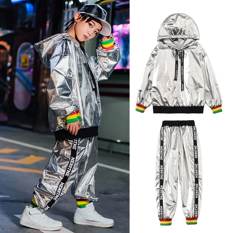 

Детские костюмы для девочек; модное танцевальное платье с блестками; уличная танцевальная одежда для выступлений; танцевальные костюмы для девочек; Бесплатная доставка