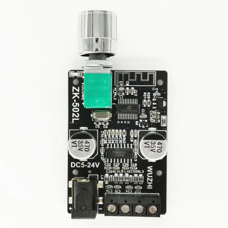ZK-502L MINI 5 0 Bluetooth усилитель платы беспроводной аудио цифровой мощности 2x50 Вт
