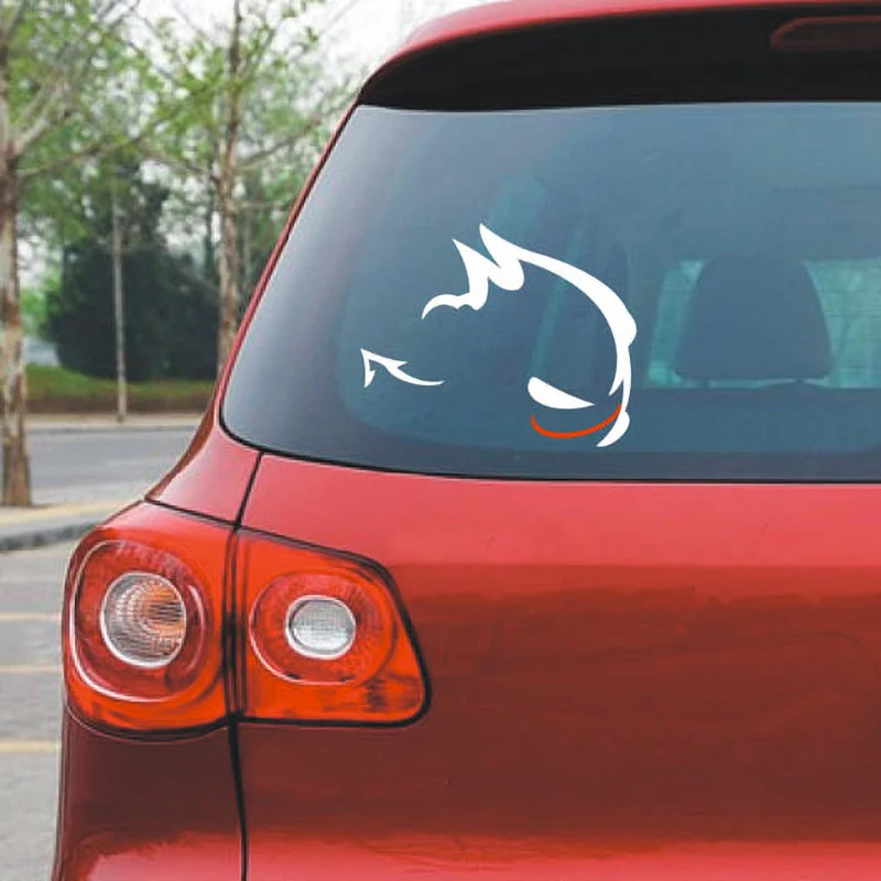 Автомобильная наклейка для Фольксваген злой кролик светоотражающая виниловая 2