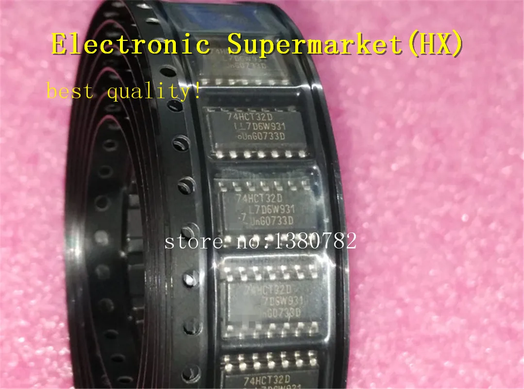 100% Новый оригинальный 74HCT32D 74HCT32 SOP-14 В наличии!