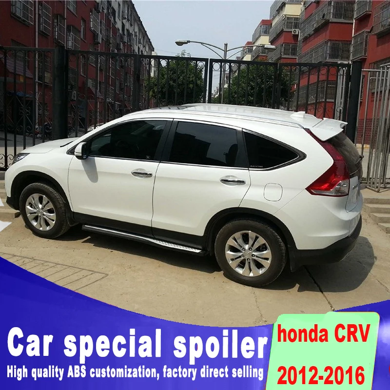 2012 2013 2014 2016 для Honda CRV металлический спойлер из АБС-пластика на крышу заднего