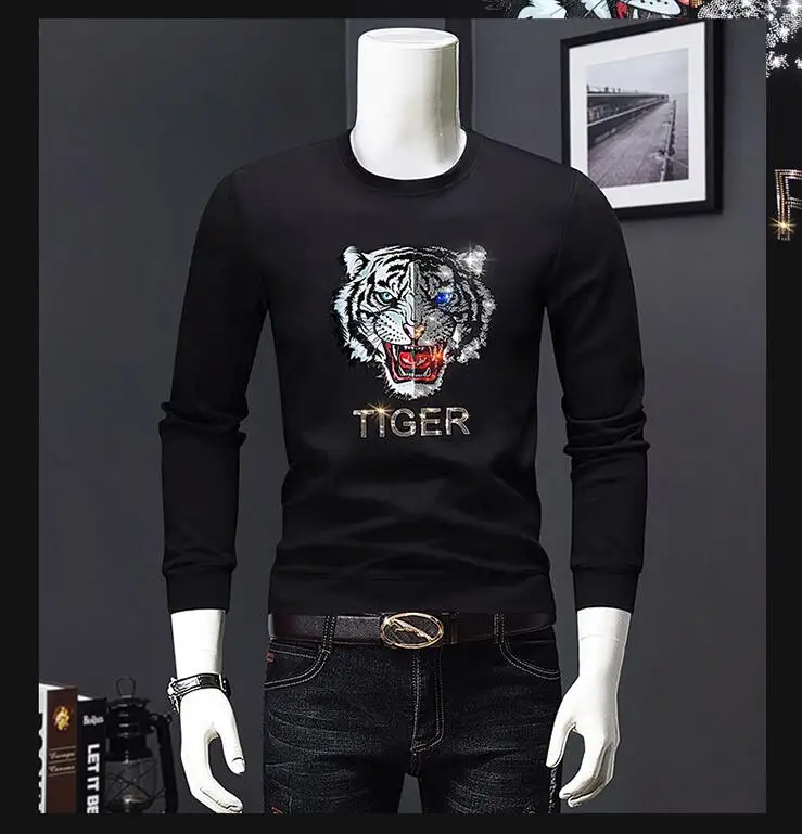 

Hoodies Sweatshirt Men Hoodie Sweatshirts Autumn Pullover Streetwear Hoody Diamond stone