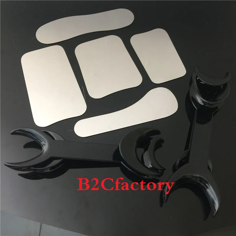 5 шт. Ортодонтические зеркала для фотографий из нержавеющей стали|Базовый