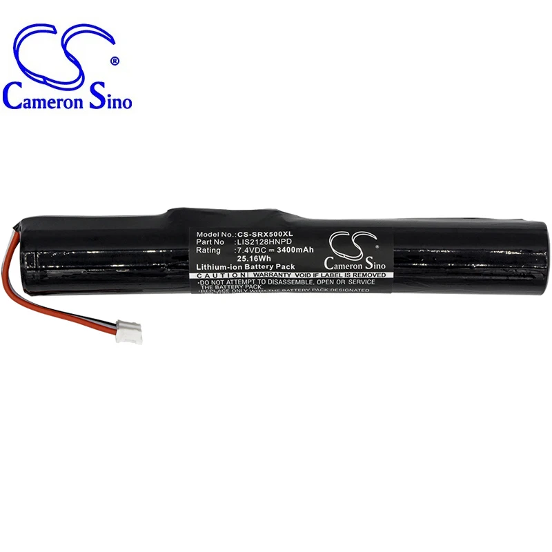 

Cameron Sino LIS2128HNPD For Sony SRS-X5 CS-SRX500SL 2600mAh 3400mAh Bluetooth Replacement Speaker Battery Lautsprecher Bateria