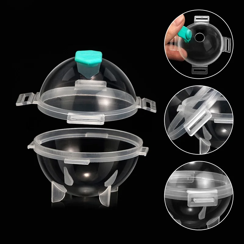 Новая круглая форма для кубиков льда коктейлей Пластиковая сделай сам лоток