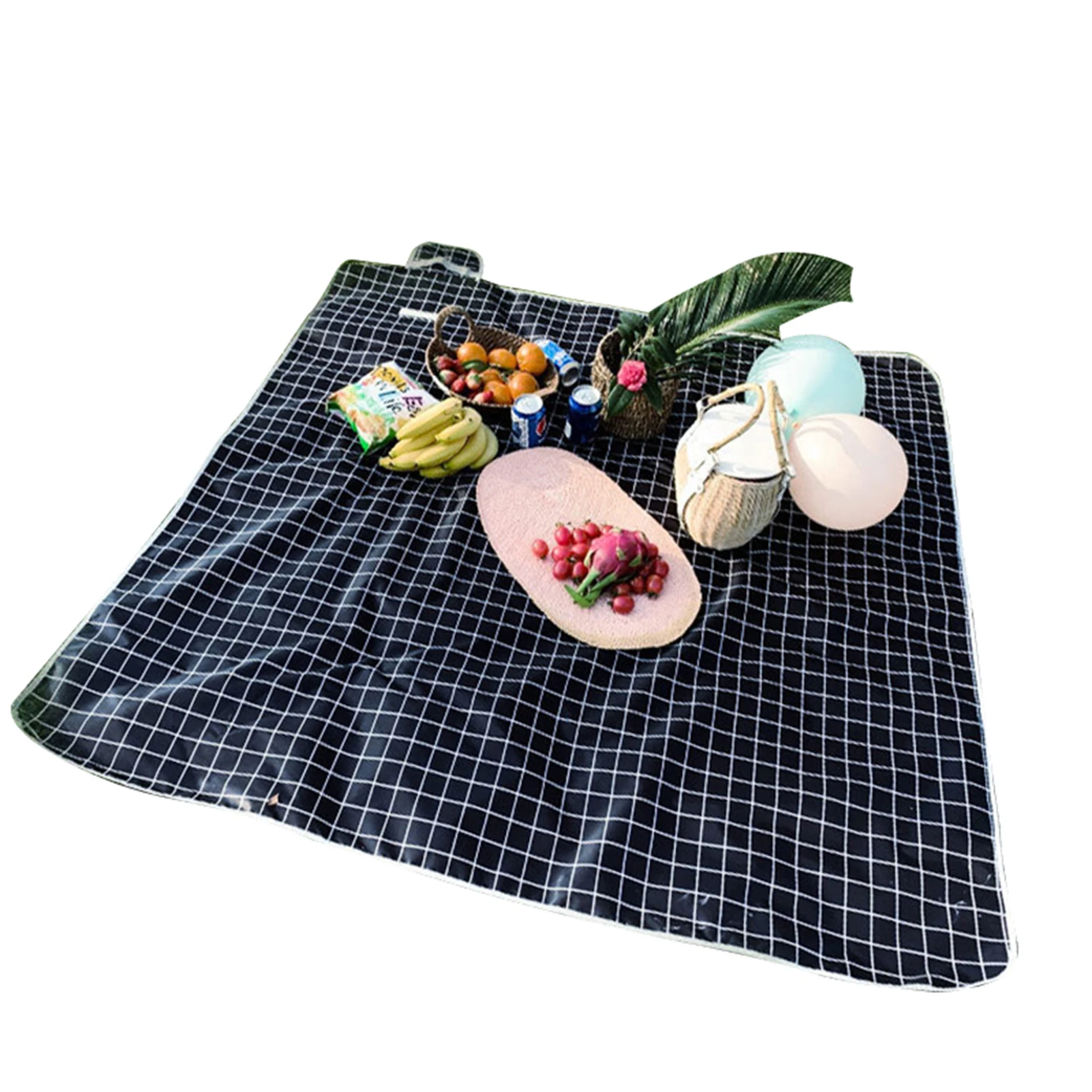 

Cute Picnic Blanket Foldable Portable Waterproof Sandproof Water-Resistant Beach Mat For Outdoor HVR88