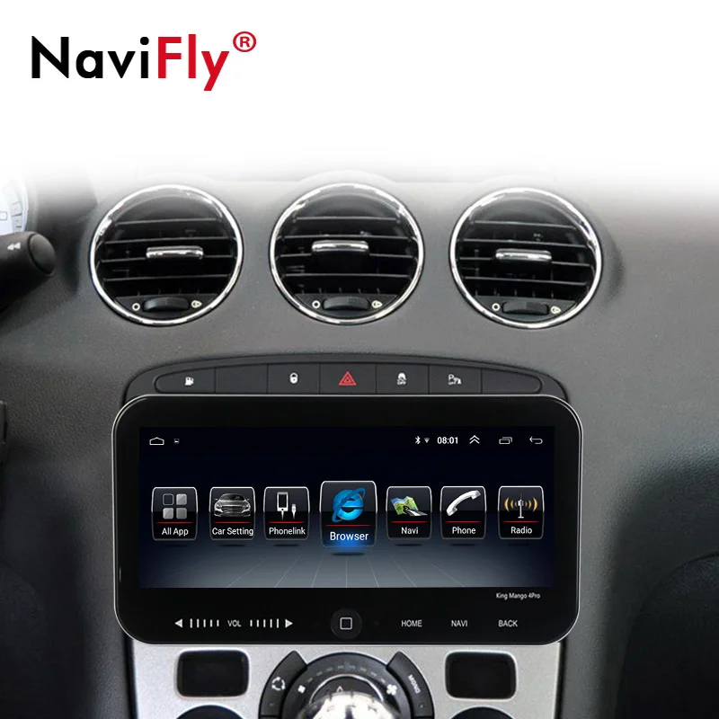 

4G LTE 4G RAM 64G ROM Android Car radio video player For Peugeot 308 408 2010-2016 Multimedia GPS Navigation WIFI BT