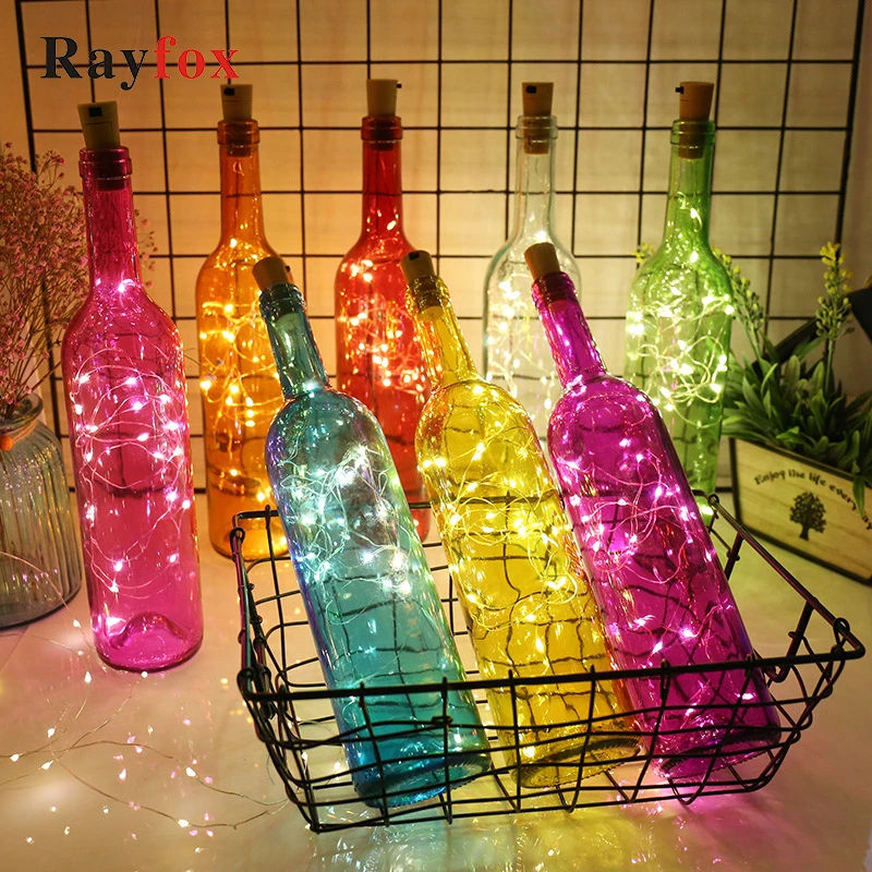 Рождественские украшения для дома 1 м 2 сказочные мини-гирлянды светодиодные