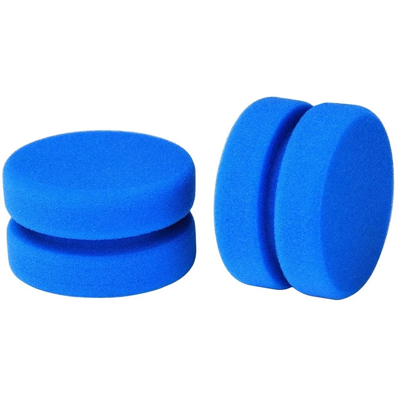 

2 Pack Paint Sponge Applicator Complete Double Layer Circular 3.15 Inch Paint Sponges