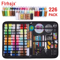 flrhsjx sewing kits for adults multi function sewing kits with basic sewing supplies thread spools sewing tools storage bag set