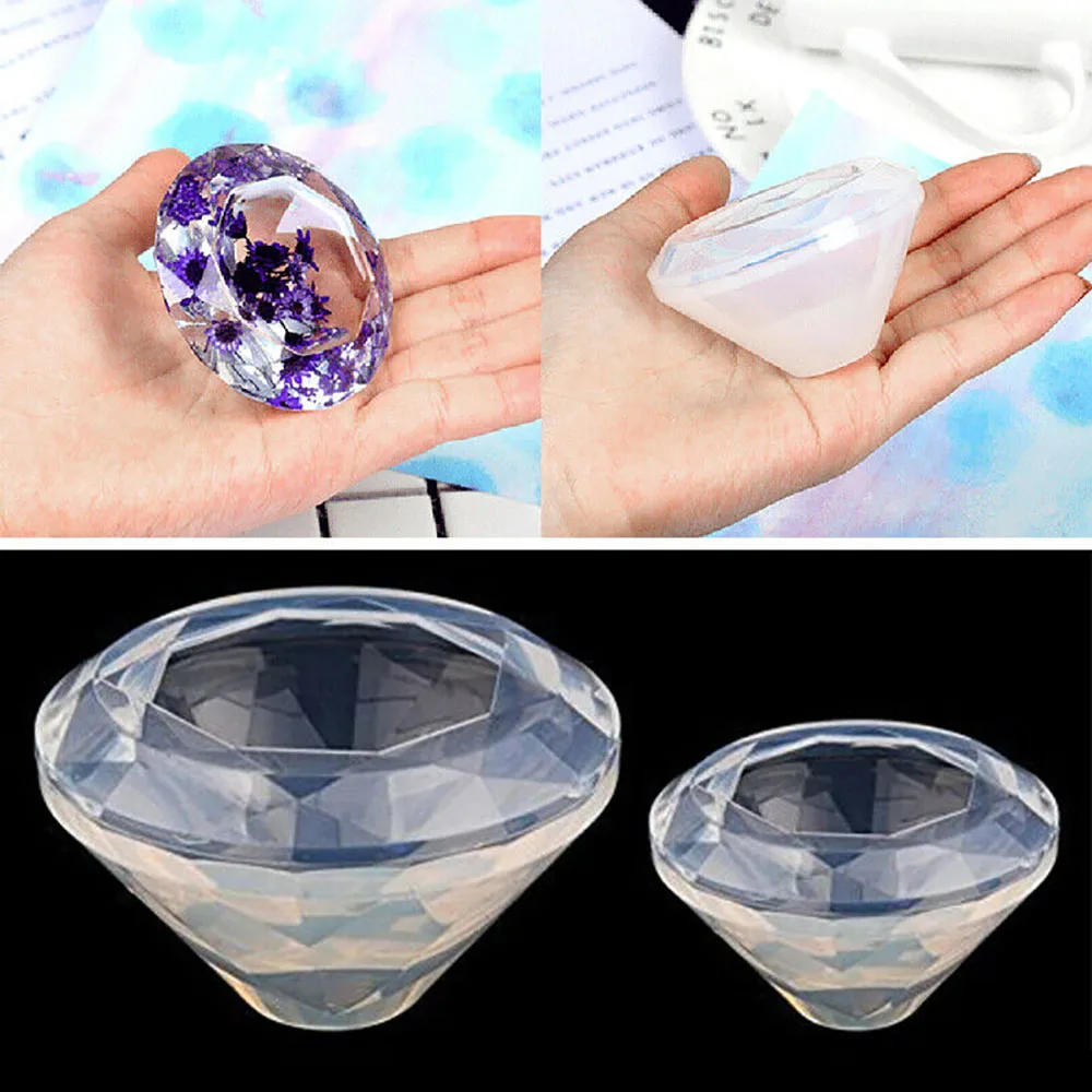 Силиконовая форма с алмазным узором ювелирные изделия из смолы ожерелье