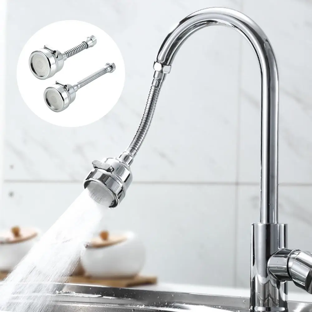 

3-speed Mode Pressurized Faucet Kitchen And Bathroom Shower Extender Splash-proof Faucet Sprayer Head Long Type Fixed Type