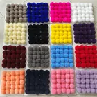 Настоящий мех кролика шарик 6 см помпон автомобильный помпон шарик из кроличьего меха для брелка меховые DIY сумки подвески с пушистым кроликом Понтоны 1 шт.