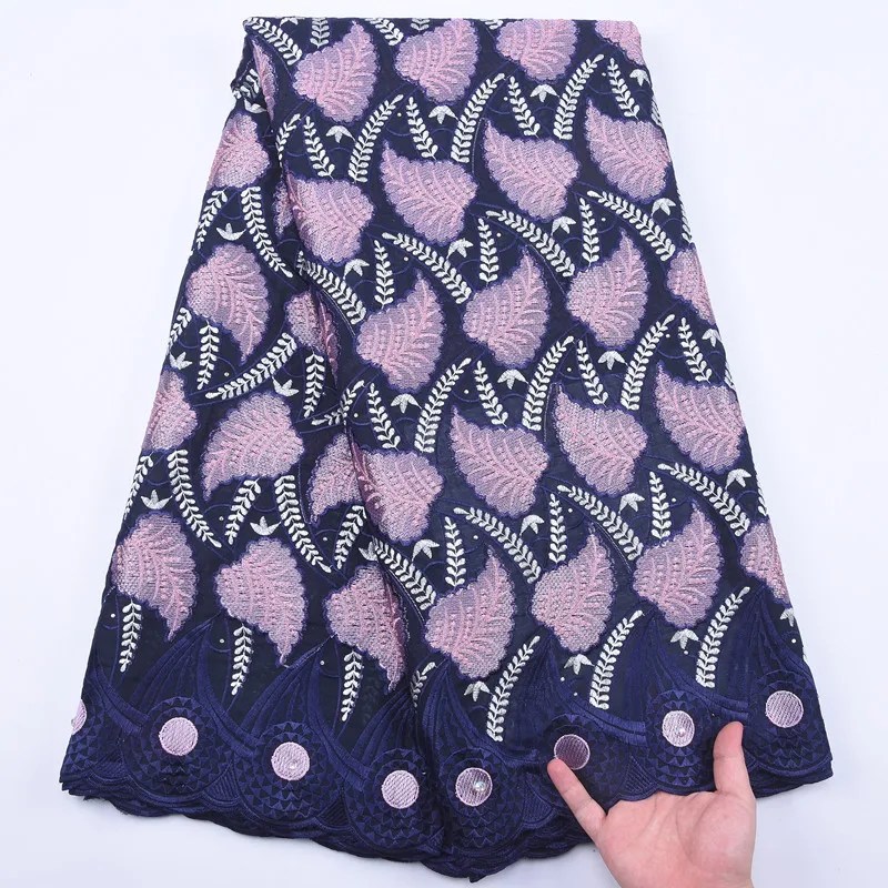 Новейшие французские нигерийские сухие кружева ткани высокого качества тюль