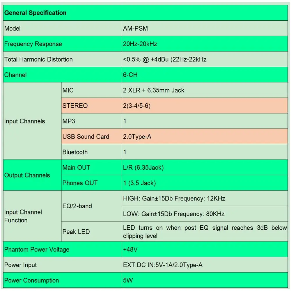 Freeboss AM PSM DC 5V USB Запись Bluetooth компьютер Звуковая карта 6 каналов 2 подойдет как для