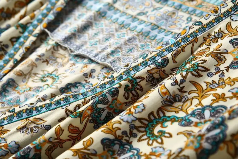 Богемный Вдохновленный комбинезоны Rayon богемный Свободный шнурок талии Летний комбинезон для женщин цветочный принт комбинезон Бохо Повседневный