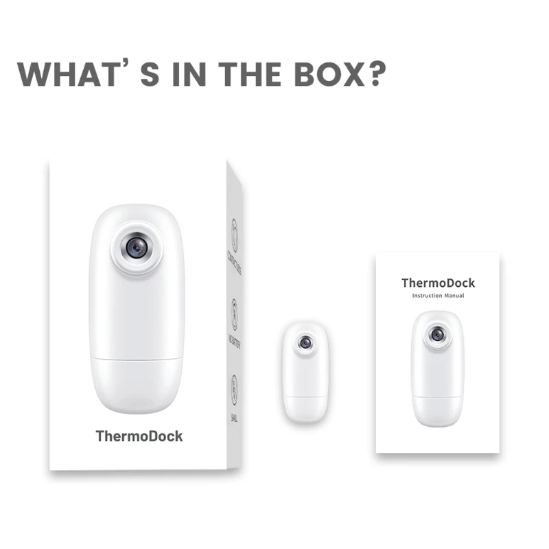 

IR Infrared Forehead Thermometer Temperature Recording for OTG -Android Phone K1KA