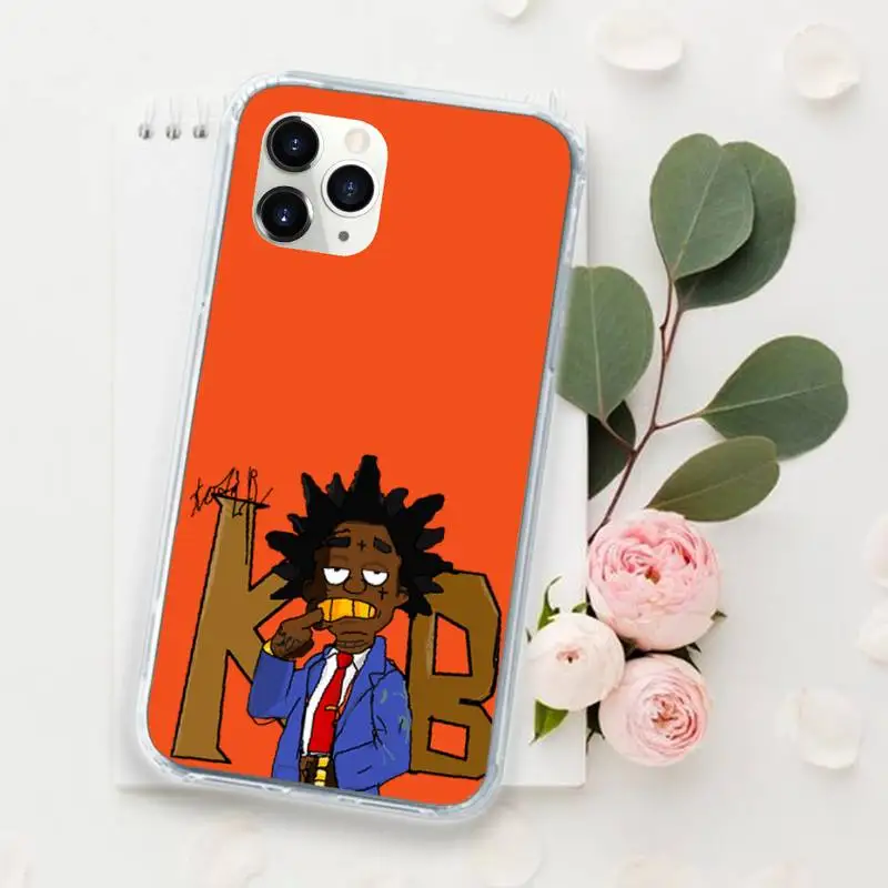 

kodak black rapper cartoon Phone Case for iPhone 11 12 pro XS MAX 8 7 6 6S Plus X 5S SE 2020 XR Luxury brand shell funda coque