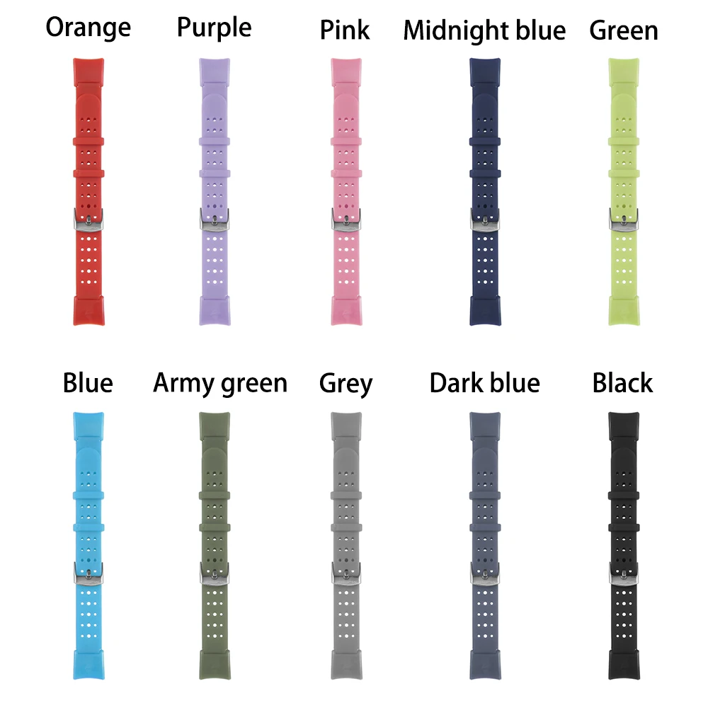 Новые защитные силиконовые спортивные цветные браслеты сменные для Huawei Honor Band 5