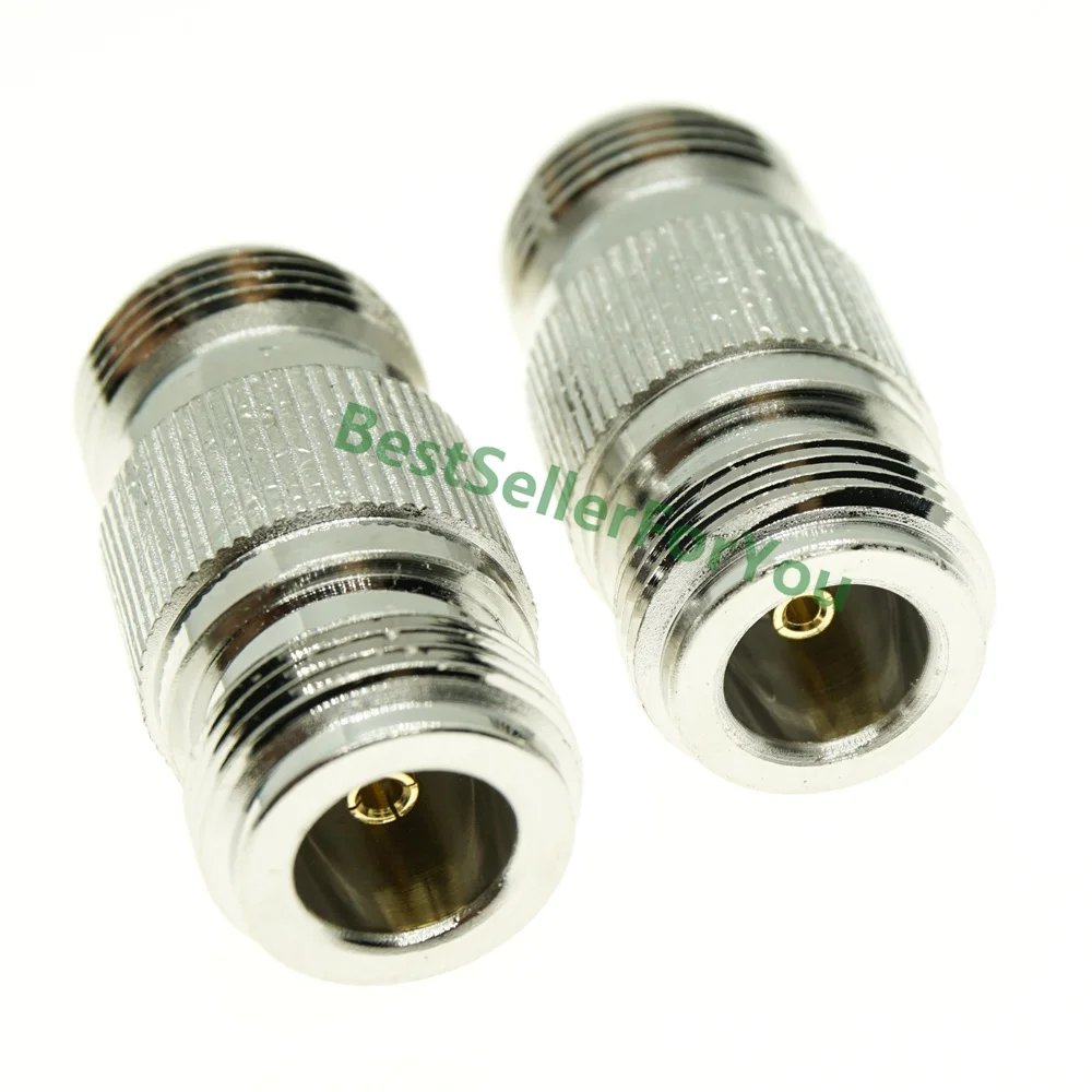 N Тип женский разъем двойной прямой RF коаксиальный адаптера|Соединители| |