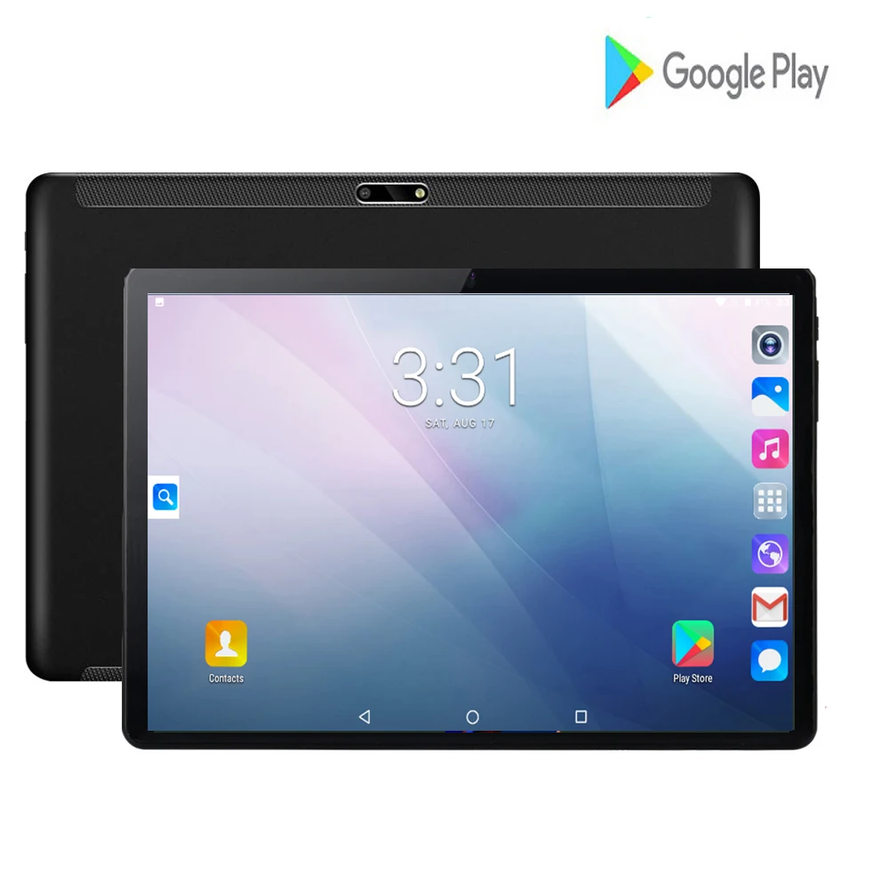 2020 новейшие 10-дюймовые планшеты PC 3G Wifi 2.5D Закаленное стекло 3000 мАч Android 7 0 OS GPS 2 Гб