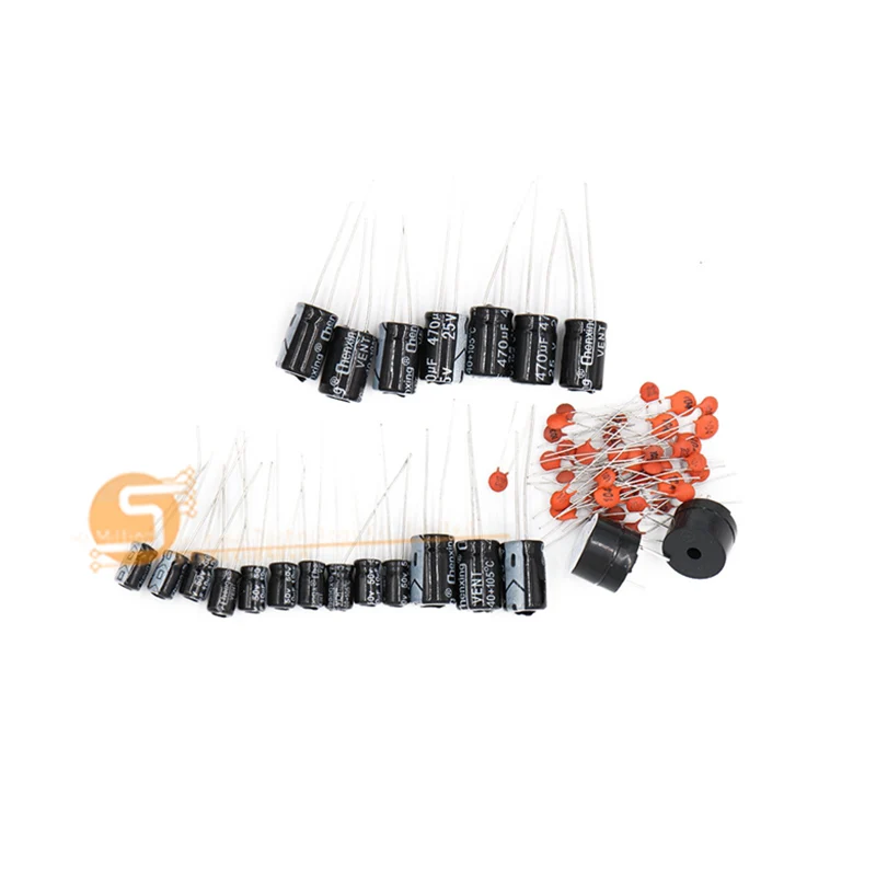 1 комплект компонентов стартовый макетная плата 400 точек + 30 перемычек резисторов