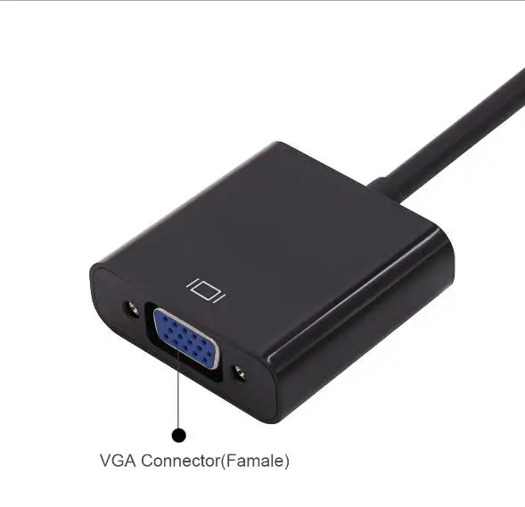 Переходник с DP на VGA DisplayPort папа мама кабель адаптера 1080P для ТВ ноутбука