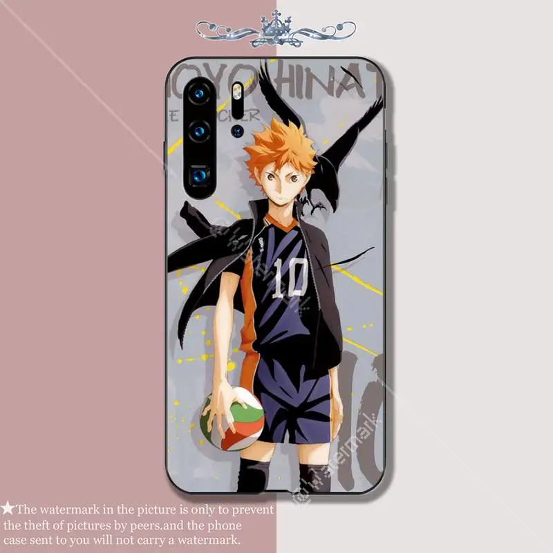 Роскошный чехол Haikyuu для Huawei P20 P30 P40 Lite Pro P Smart Z 2019 | Мобильные телефоны и аксессуары
